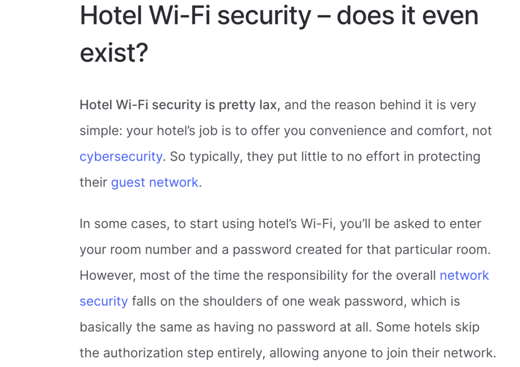 Can Hotel Check My Browsing Activities?