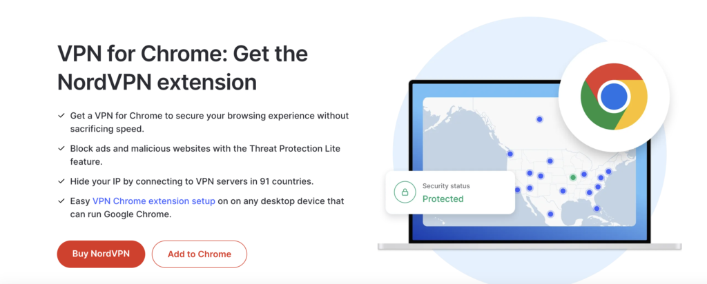 VPN For Chrome: Get The NordVPN Chrome Extension